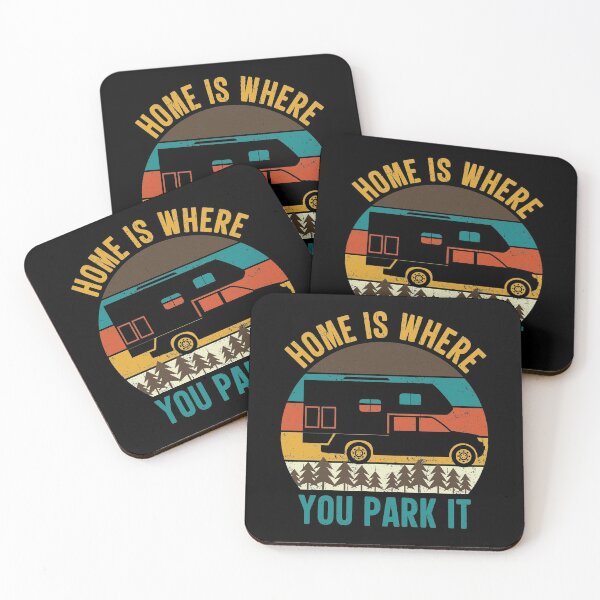 Item preview, Home Is Where You Park It Sustainable Living designed and sold by GravitiTees.