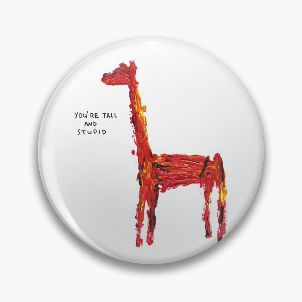 Item preview, Insult llama - You're Tall and Stupid designed and sold by Nada18.