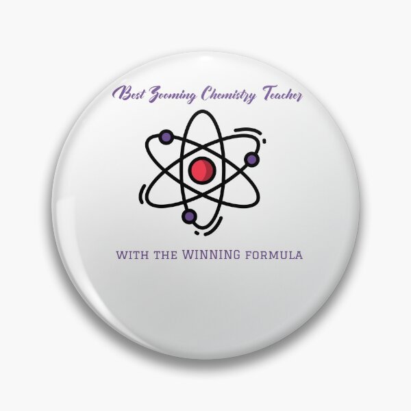 Item preview,  Best Zooming Chemistry Teacher Ever with the Winning Formula fun quarantine tshirt,mug and notebook gear designed and sold by GmolahUnlimited.