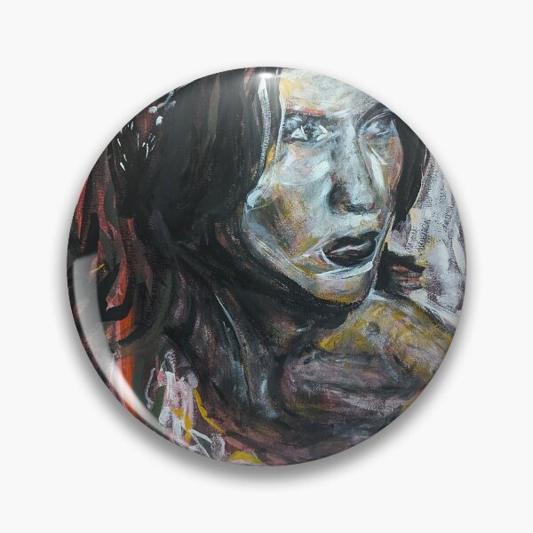 Item preview, Portrait of Woman Original Art designed and sold by srhosterman.