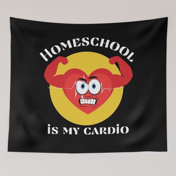 Item preview, Homeschool is My Cardio designed and sold by VBeesTees.