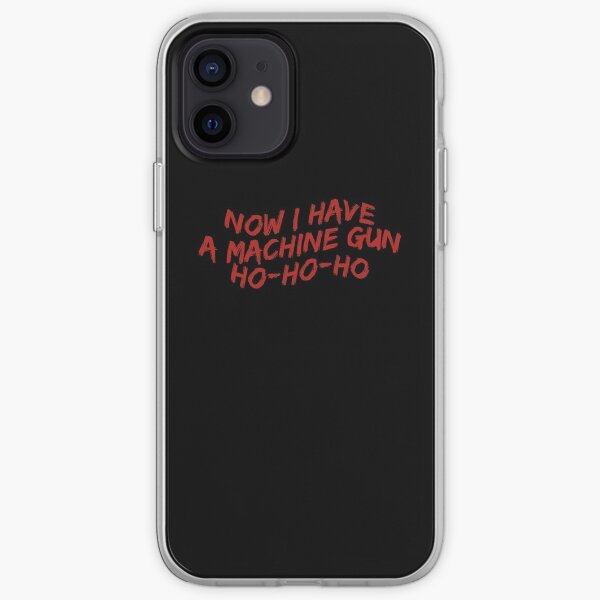 Now I Have A Machine Gun Ho-Ho-Ho Funny Christmas Sweater iPhone Soft Case