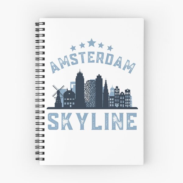 Artikelvorschau, Amsterdam Skyline Stadt Amsterdam Niederlande entworfen und verkauft von OneTimeEngineer.