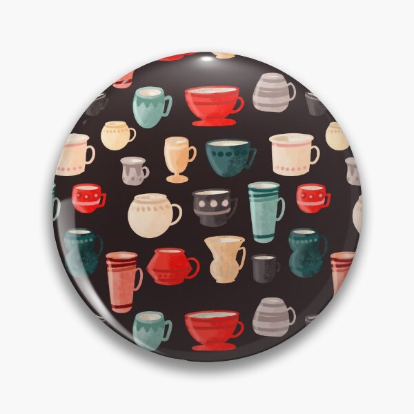 Item preview, Multicolored cups on a dark background designed and sold by Loyna.