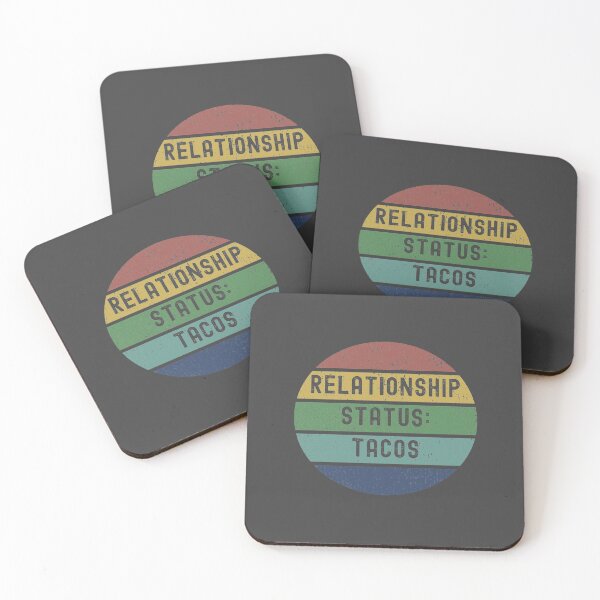 Item preview, Relationship Status: Tacos - Cool Distressed Sunset Novelty Graphic designed and sold by Dorkification.