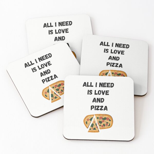 Item preview,  All I need is Love and Pizza designed and sold by BohoMoon.