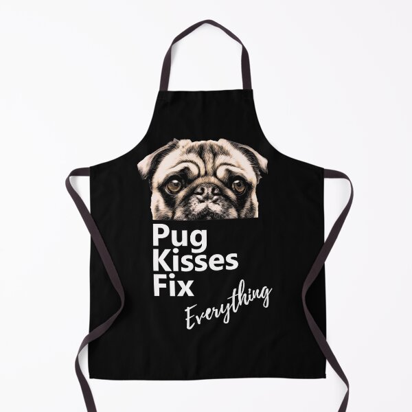 Item preview, Pug lovers, pug Kisses Fix Everything designed and sold by Collagedream.
