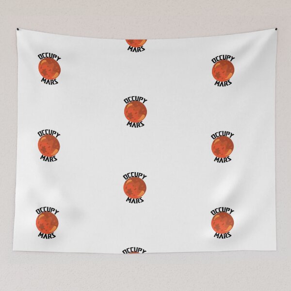 Item preview, Occupy Mars Quote Design designed and sold by AritraSur.