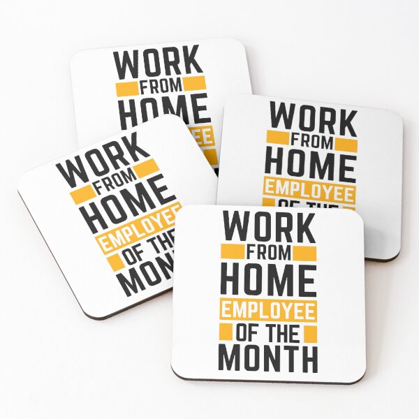Item preview, Work From Home Employee Of The Month designed and sold by BahiaStyle.