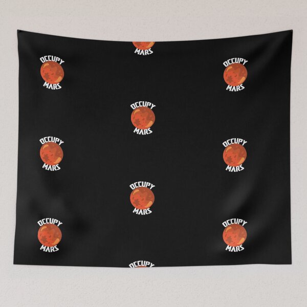 Item preview, Occupy Mars Quote Design designed and sold by AritraSur.