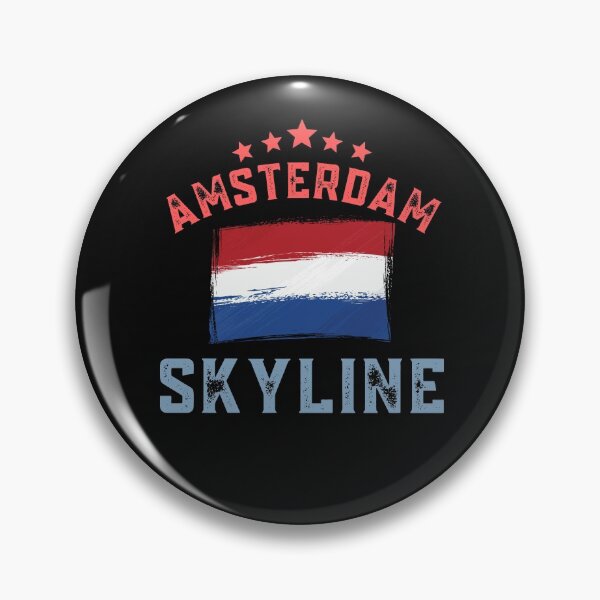 Artikelvorschau, Amsterdam Skyline Stadt Amsterdam Niederlande entworfen und verkauft von OneTimeEngineer.
