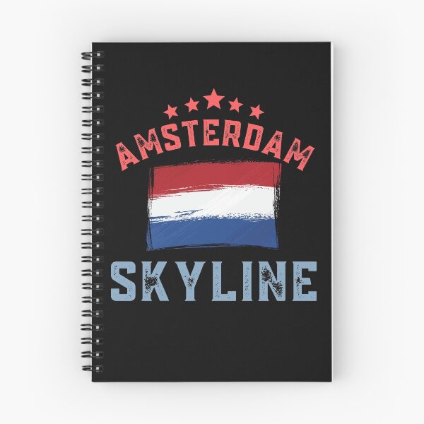Artikelvorschau, Amsterdam Skyline Stadt Amsterdam Niederlande entworfen und verkauft von OneTimeEngineer.