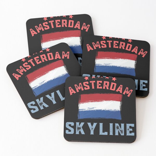 Item preview, Horizonte de la ciudad de Amsterdam Amsterdam Países Bajos designed and sold by OneTimeEngineer.