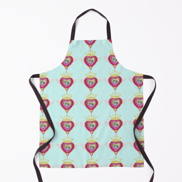 Item preview, Sacred Heart Cat Portrait designed and sold by HieronymusFish.