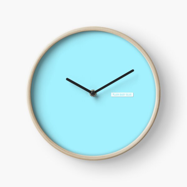 Uhren: Babyblau | Redbubble