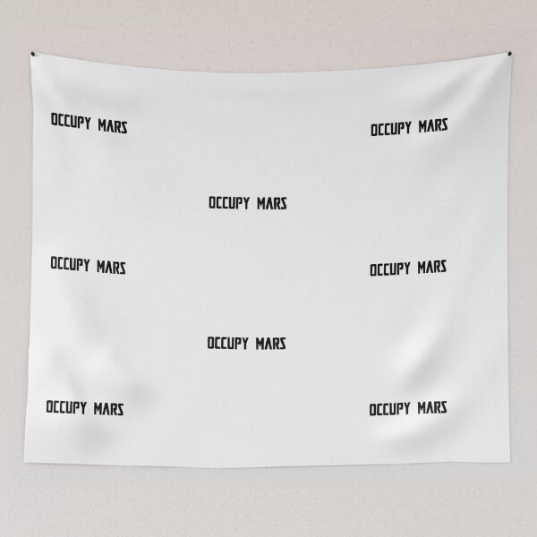 Item preview, Occupy Mars Quote Design designed and sold by AritraSur.