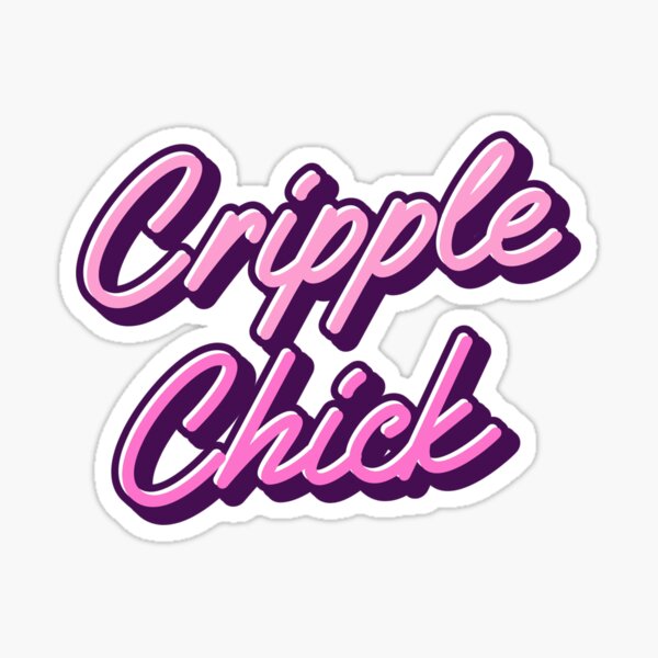 Item preview, Cripple Chick designed and sold by Disabledland.