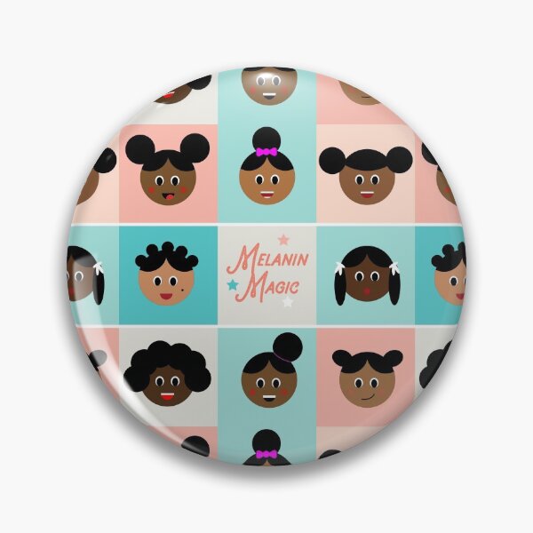 Artikelvorschau, Melanin Magic Afro Puff Schwarz Mädchen Kinder entworfen und verkauft von blackartmatters.