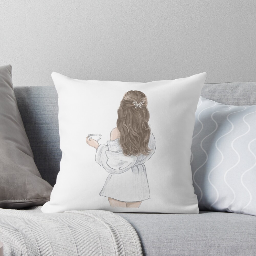 Item preview, Throw Pillow designed and sold by chulitad.