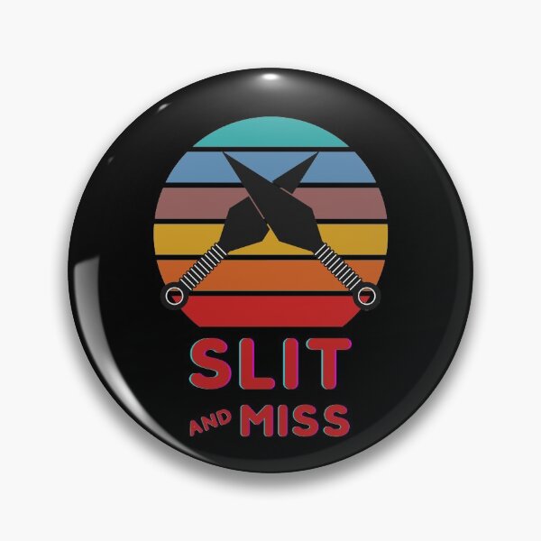 Item preview, Knife Throwing Vintage Knife Thrower Slit And Miss Hit Retro designed and sold by trendo.
