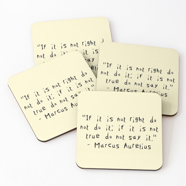 Item preview, Marcus Aurelius Stoic Quote designed and sold by MOST FIRE DESIGNS.