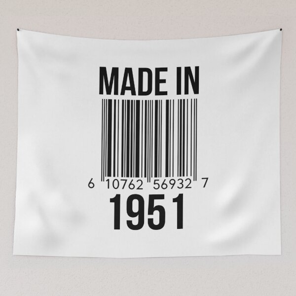 Item preview, Made In 1951 designed and sold by RandomStuffShop.