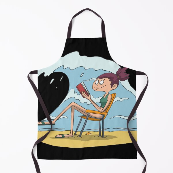 Item preview, Book reading at the beach designed and sold by Monkey Ful.