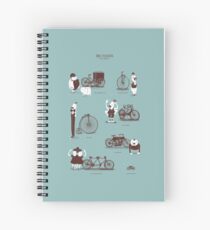 Meet The Cyclists Spiral Notebook