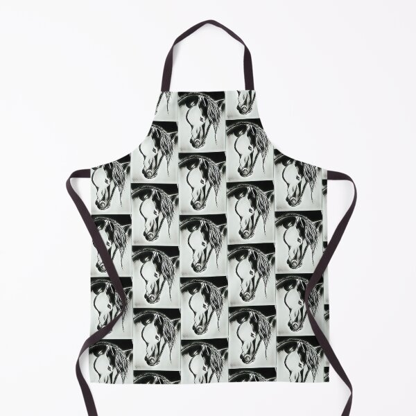 Item preview, Maria's Coal Horse Silhouette designed and sold by Respite Artwork.