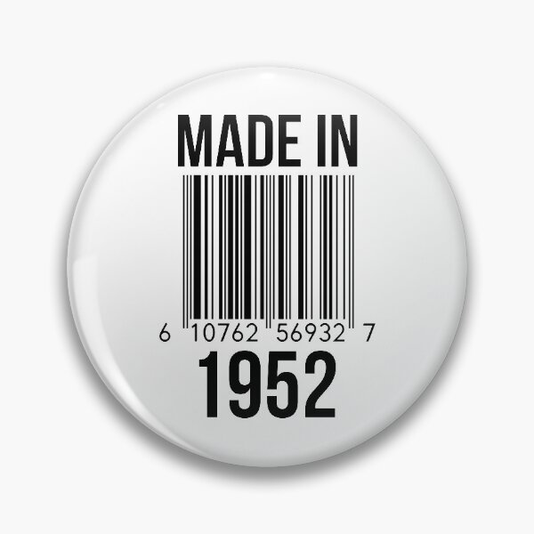 Item preview, Made In 1952 designed and sold by RandomStuffShop.