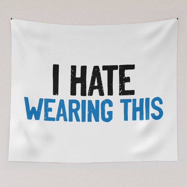 Item preview, I Hate Wearing This Useless Mask Coronavirus designed and sold by Sour Soul.