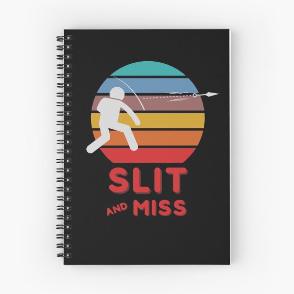 Item preview, Knife Throwing Funny Knife Throw Slit And Miss Hit Pun Retro designed and sold by trendo.