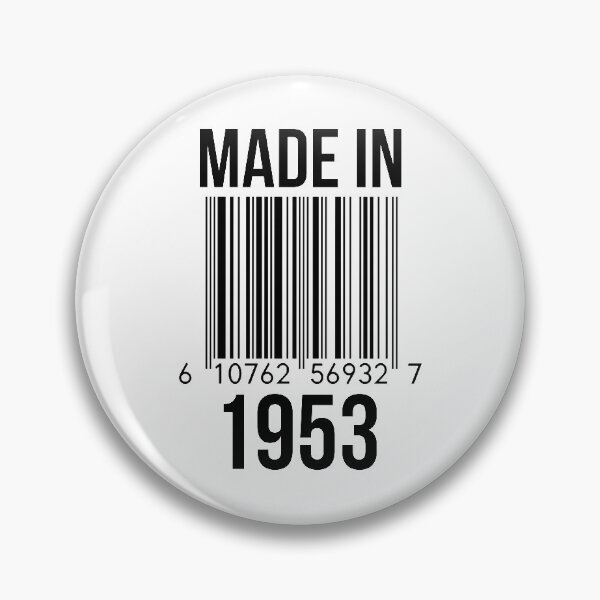 Item preview, Made In 1953 designed and sold by RandomStuffShop.