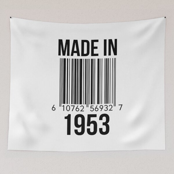Item preview, Made In 1953 designed and sold by RandomStuffShop.