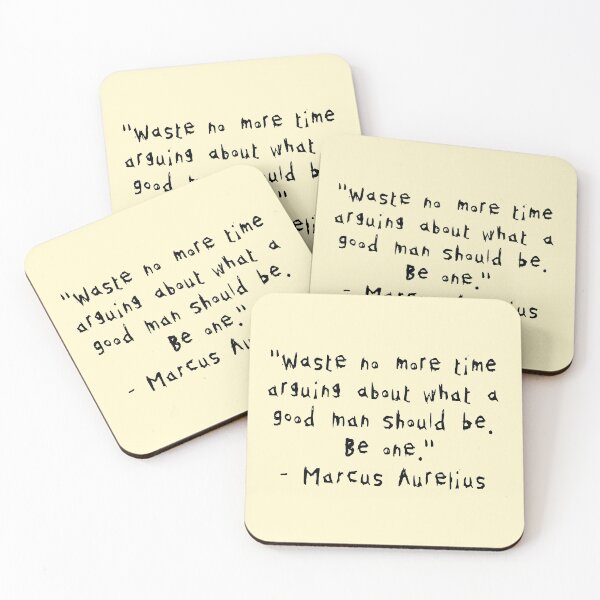 Item preview, Marcus Aurelius Stoic Quote designed and sold by MOST FIRE DESIGNS.