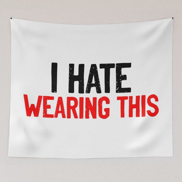 Item preview, I Hate Wearing This Mask Coronavirus Pandemic designed and sold by Sour Soul.
