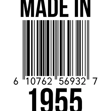 Artwork thumbnail, Made In 1955 by RandomStuffShop