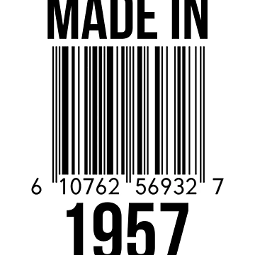 Artwork thumbnail, Made In 1957 by RandomStuffShop