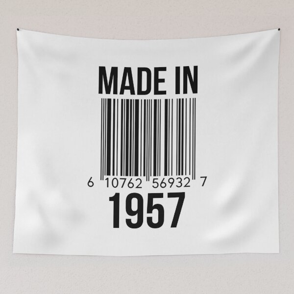 Item preview, Made In 1957 designed and sold by RandomStuffShop.