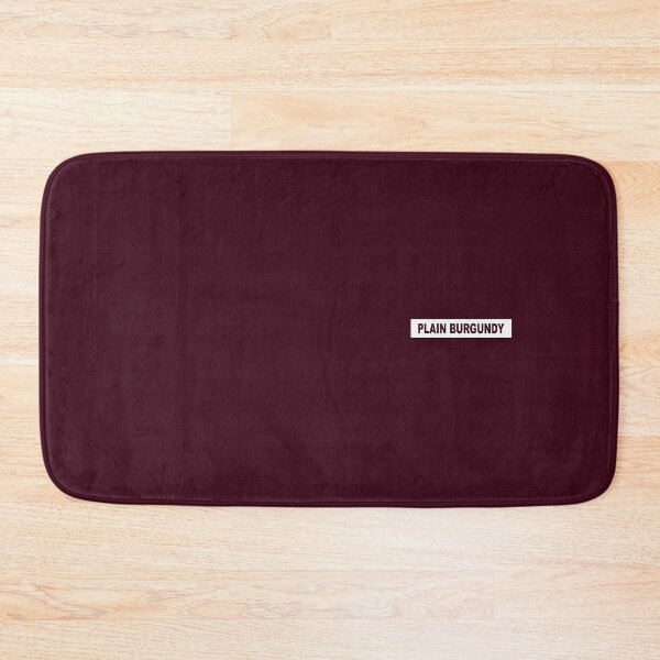 Item preview, Plain Burgundy One Solid Colour designed and sold by PPPatternedness.