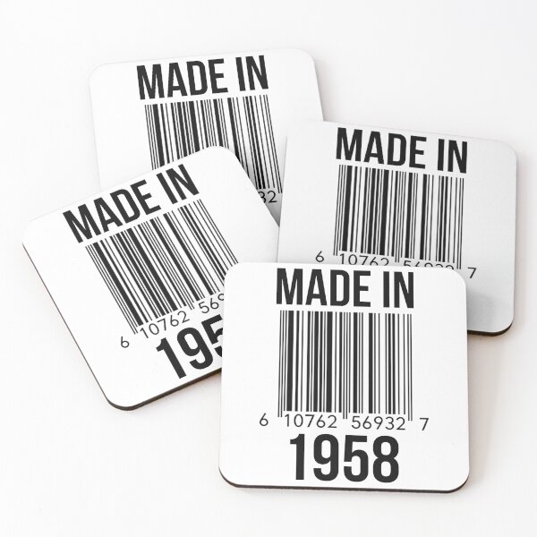Item preview, Made In 1958 designed and sold by RandomStuffShop.
