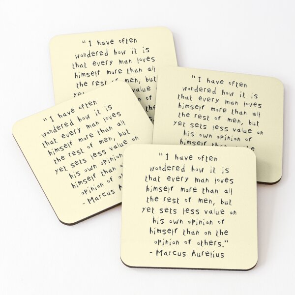 Item preview, Marcus Aurelius Stoic Quote designed and sold by MOST FIRE DESIGNS.