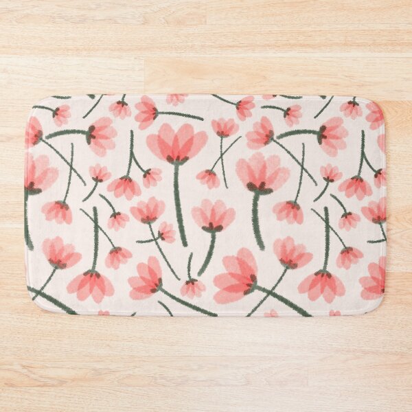 Item preview, Red Flowers (Seamless Pattern) designed and sold by DesignByJennyyy.