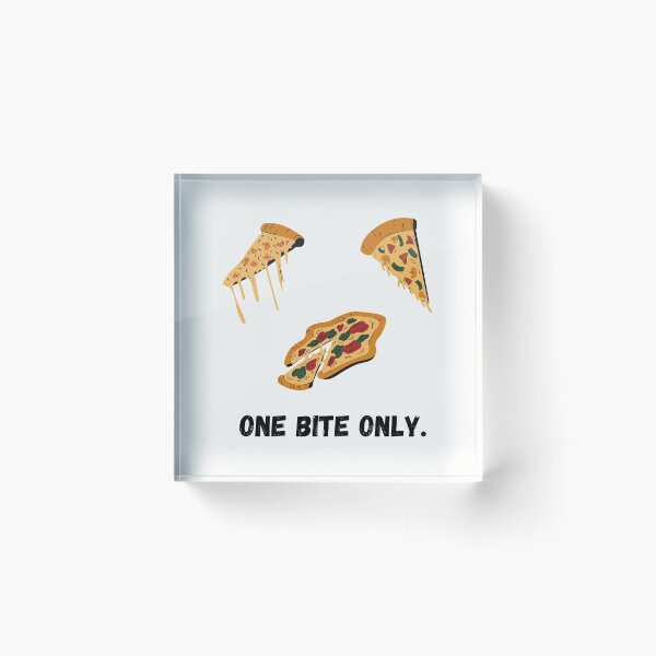 Item preview, Pizza rules -One Bite Only  designed and sold by BohoMoon.
