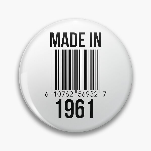 Item preview, Made In 1961 designed and sold by RandomStuffShop.