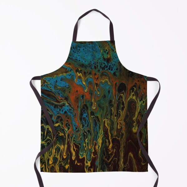 Item preview, Brown Thunder 4 Acrylic Pour Painting designed and sold by Respite Artwork.
