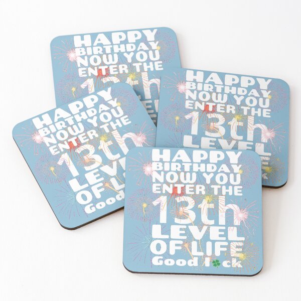 Item preview, Happy 13th Gamer Birthday designed and sold by Sonatablue.
