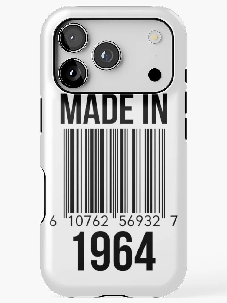 Thumbnail 1 of 4, iPhone Case, Made In 1964 designed and sold by RandomStuffShop.