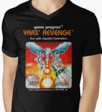 Yars' Revenge Cartridge Artwork Men's V-Neck T-Shirt
