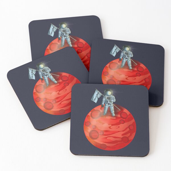 Item preview, City on Mars designed and sold by TheGoldenArt.